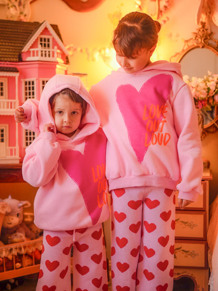 Love Out Loud Hoodie - Pink