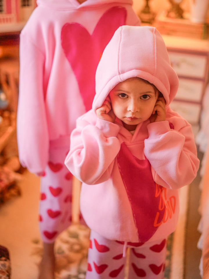 Love Out Loud Hoodie - Pink
