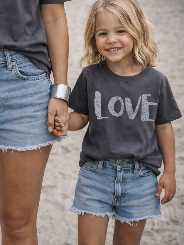 I Love You More - Love Tee - Grey