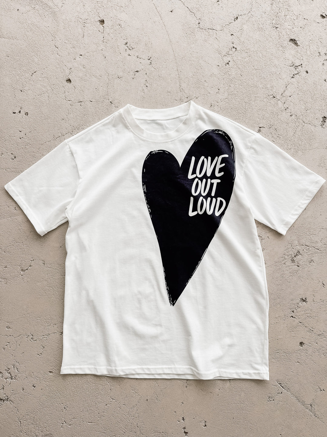 Love Out Loud Tee - White