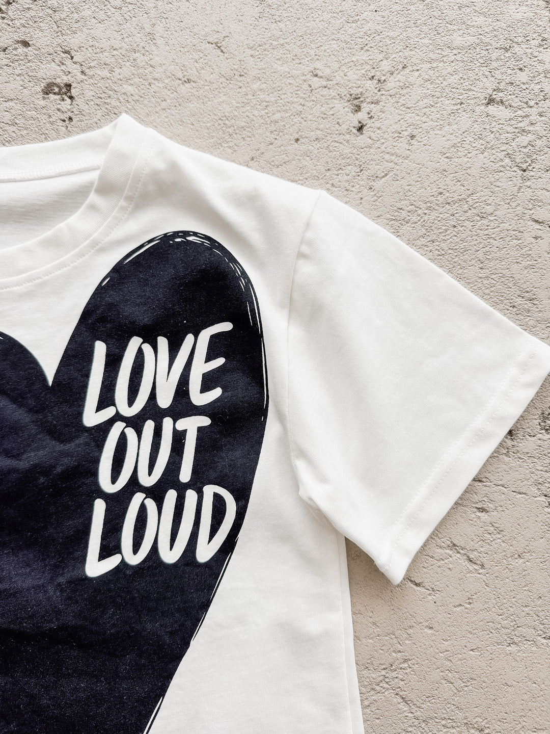 Love Out Loud Tee - White