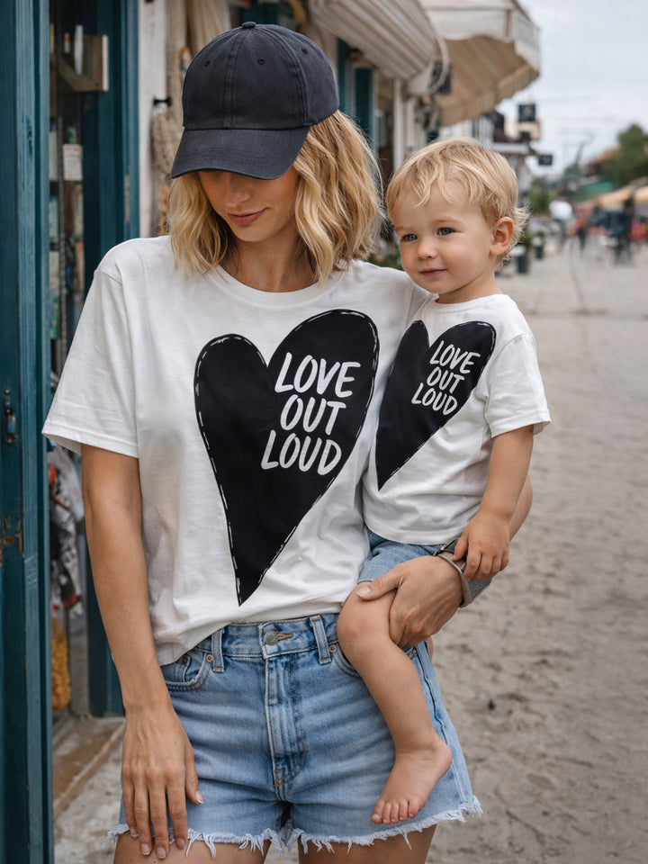 Love Out Loud Tee - White