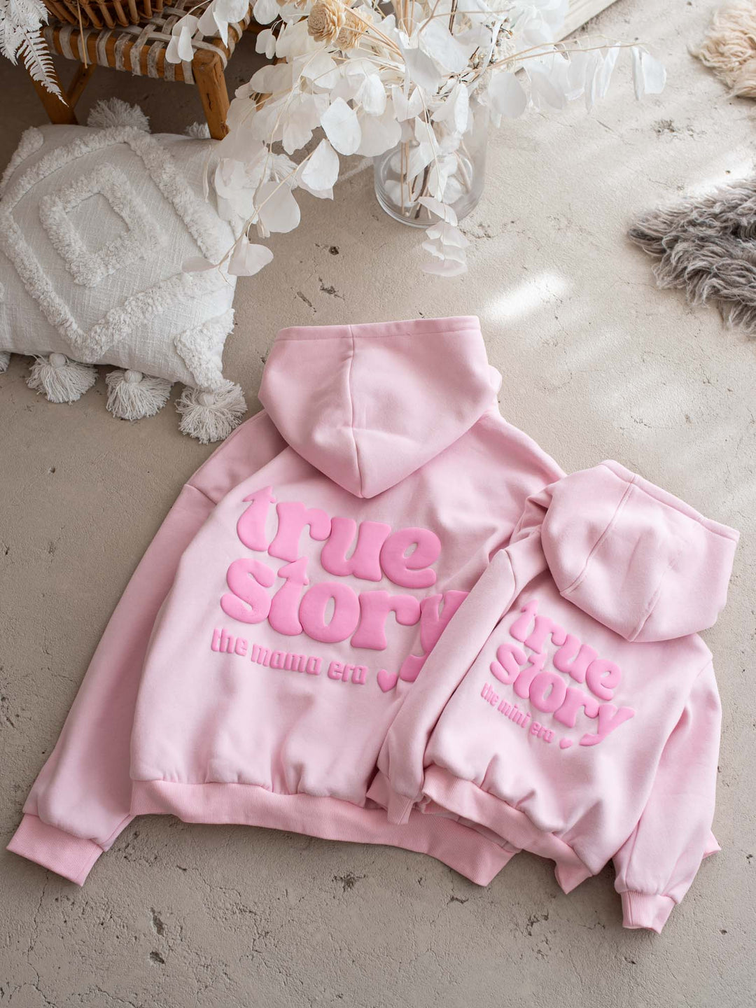 True Story Hoodie - For Mama - Light Pink