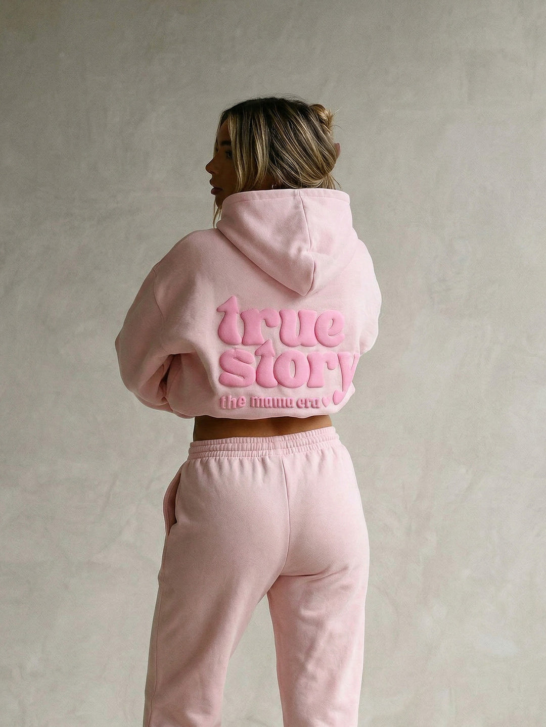 True Story Hoodie - For Mama - Light Pink