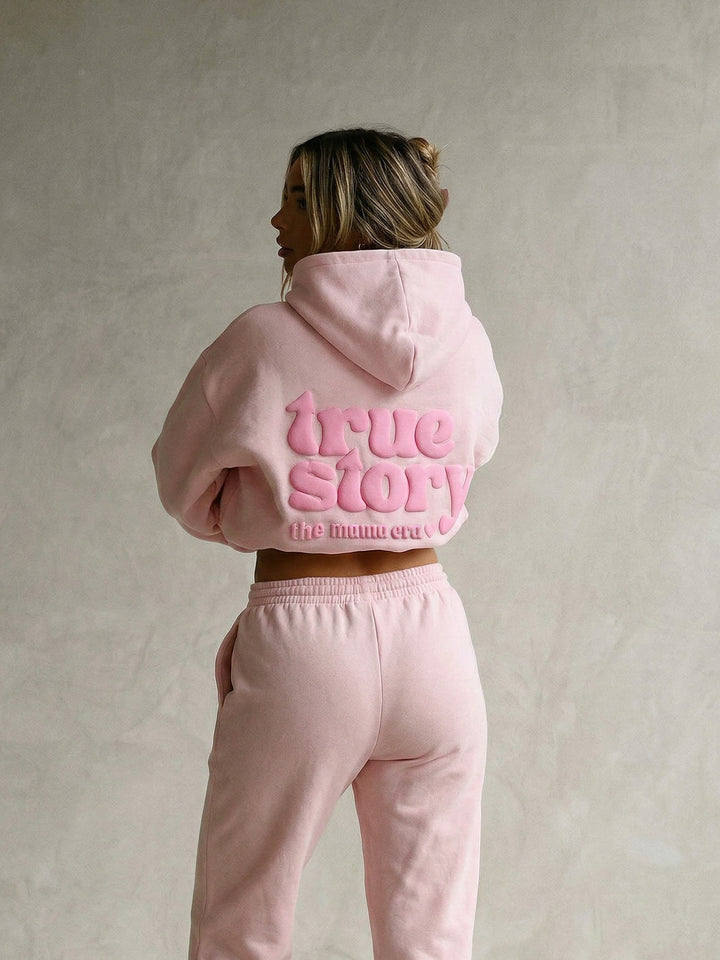 True Story Hoodie - For Mama - Light Pink