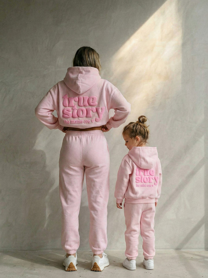 True Story Hoodie - For Mama - Light Pink