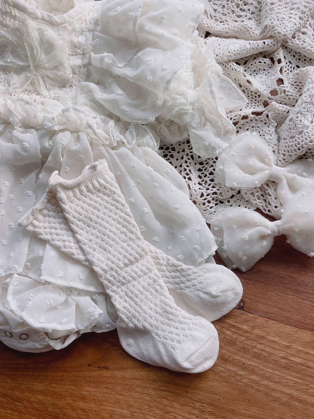 Odette Socks - Ivory