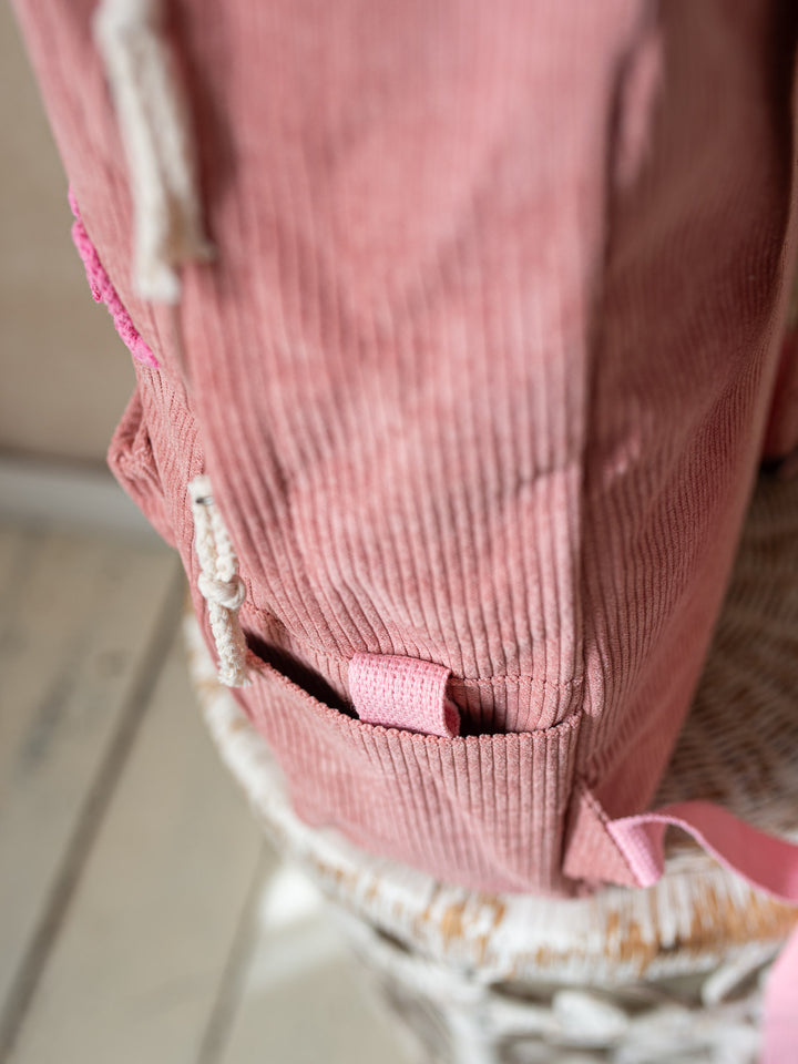 By My Side Personalised Backpack - Dusty Pink