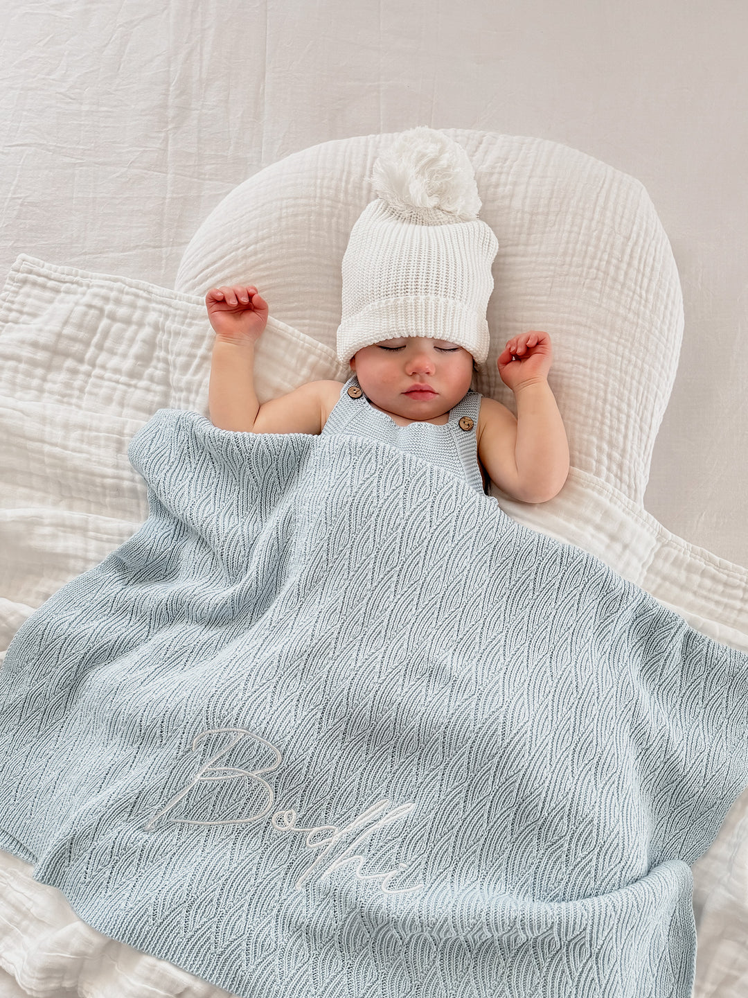 Bliss Knitted Beanie - Milk