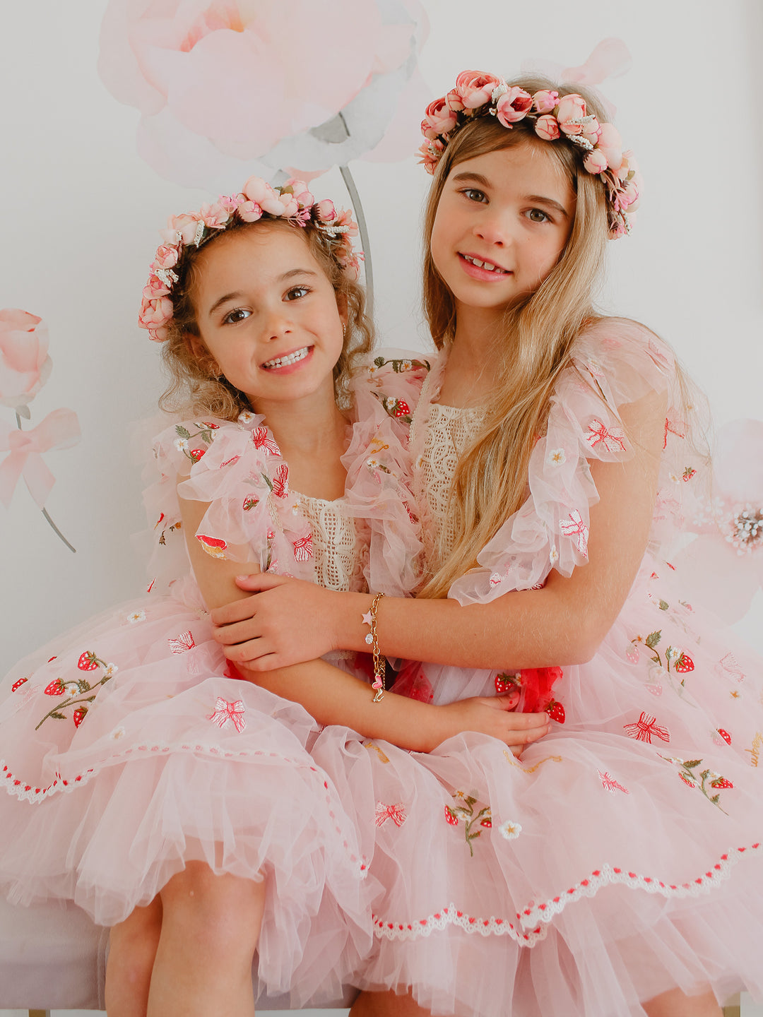 Sweet As Strawberry Baby Girl Birthday Dress