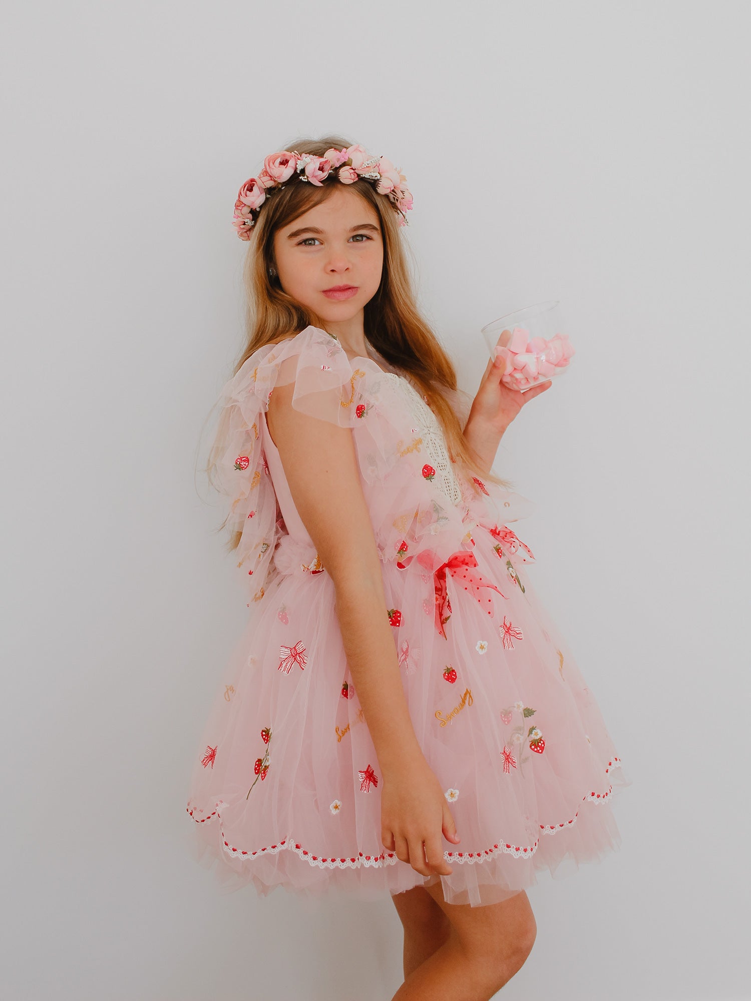 Sweet As Strawberry Baby Girl Birthday Dress - Pink – Before & Ever
