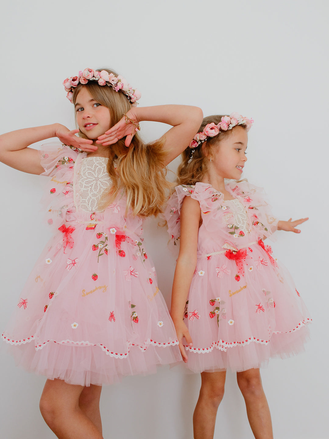 Sweet As Strawberry Baby Girl Birthday Dress - Pink Before & Ever Sweet As Strawberry Baby Girl Birthday Dress - Pink Before & Ever