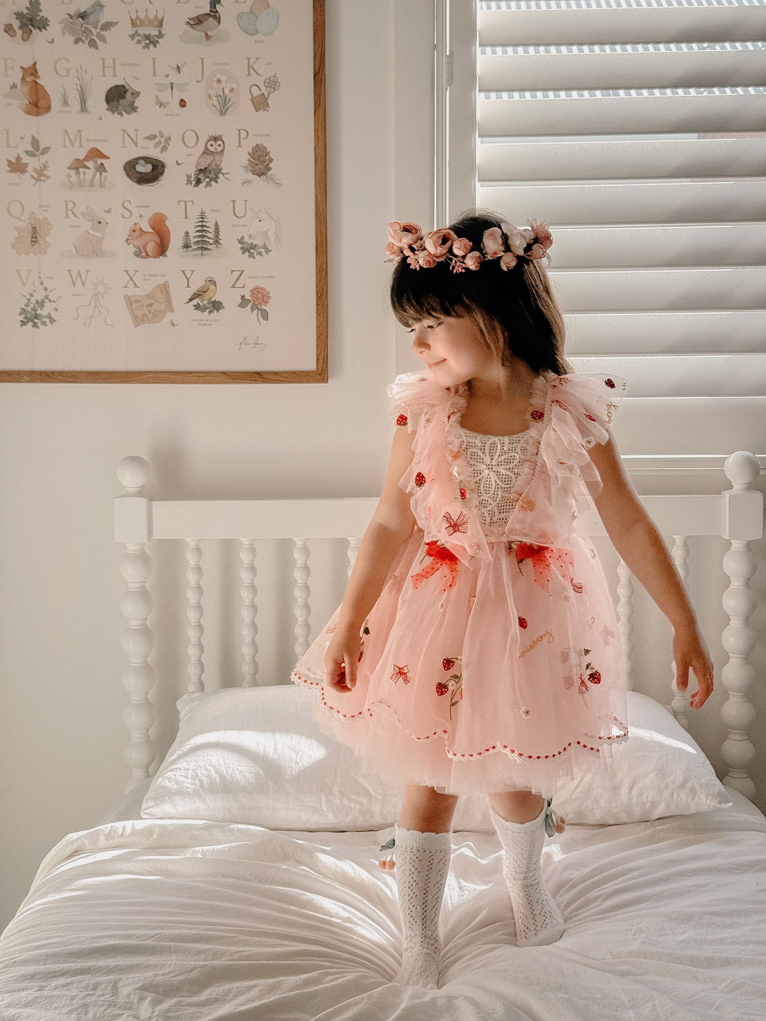 Sweet As Strawberry Baby Girl Birthday Dress - Pink – Before & Ever