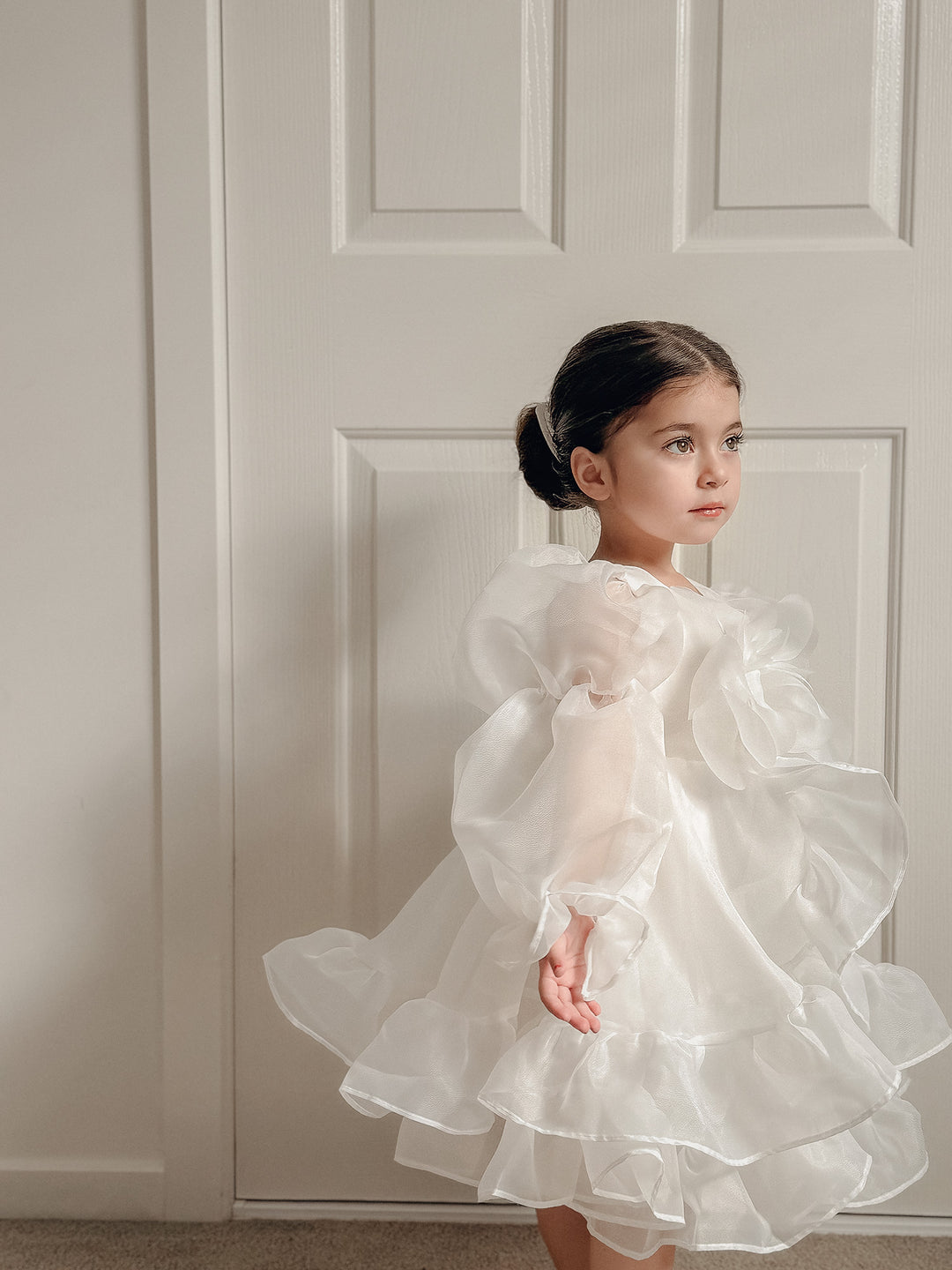 Make A Wish Dress - White