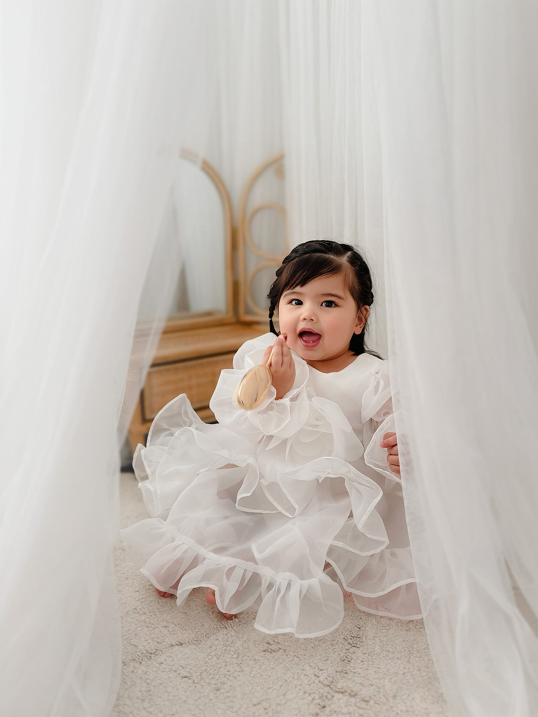 Make A Wish Dress - White