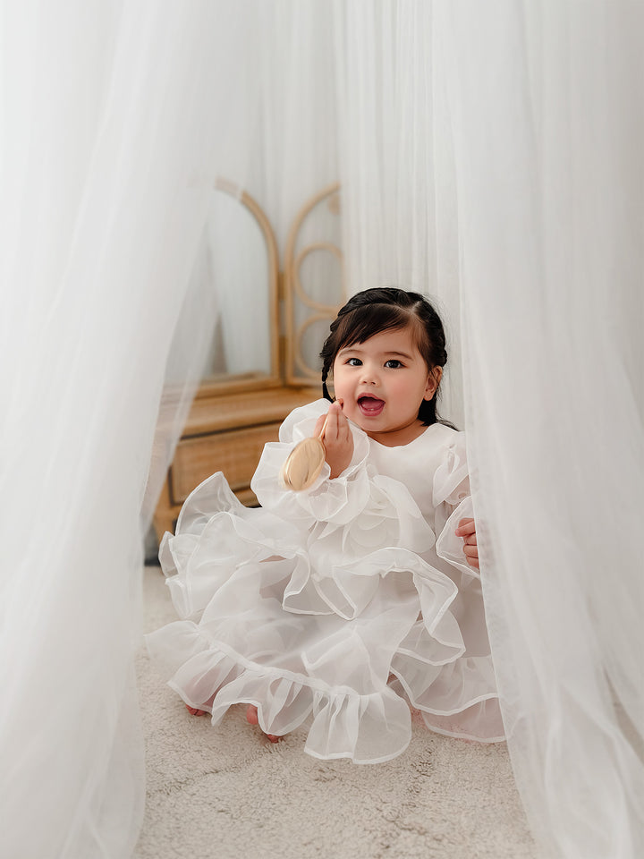 Make A Wish Dress - White