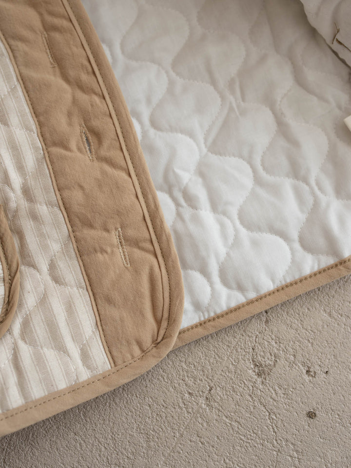 Oliver Quilted Jacket - Beige