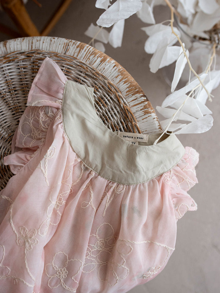 Posie Lane Dress – Peachy Pink