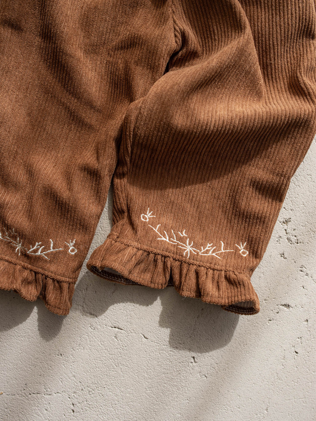 Elara Cord Pants - Brown
