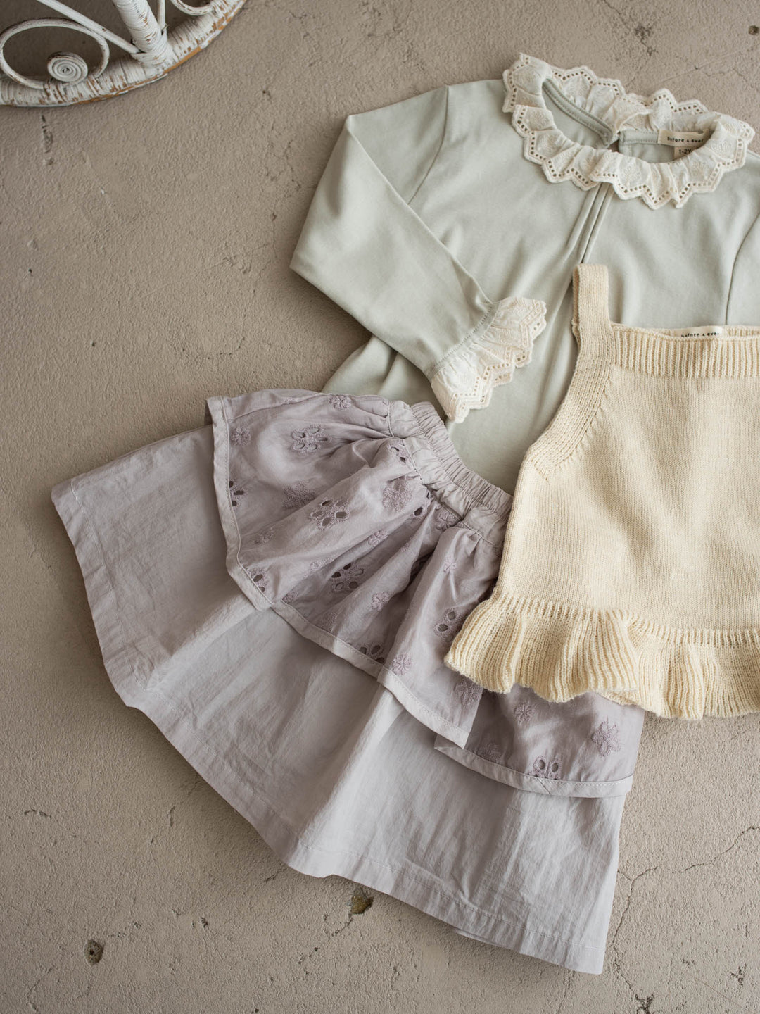 Luz Skort – Soft Grey