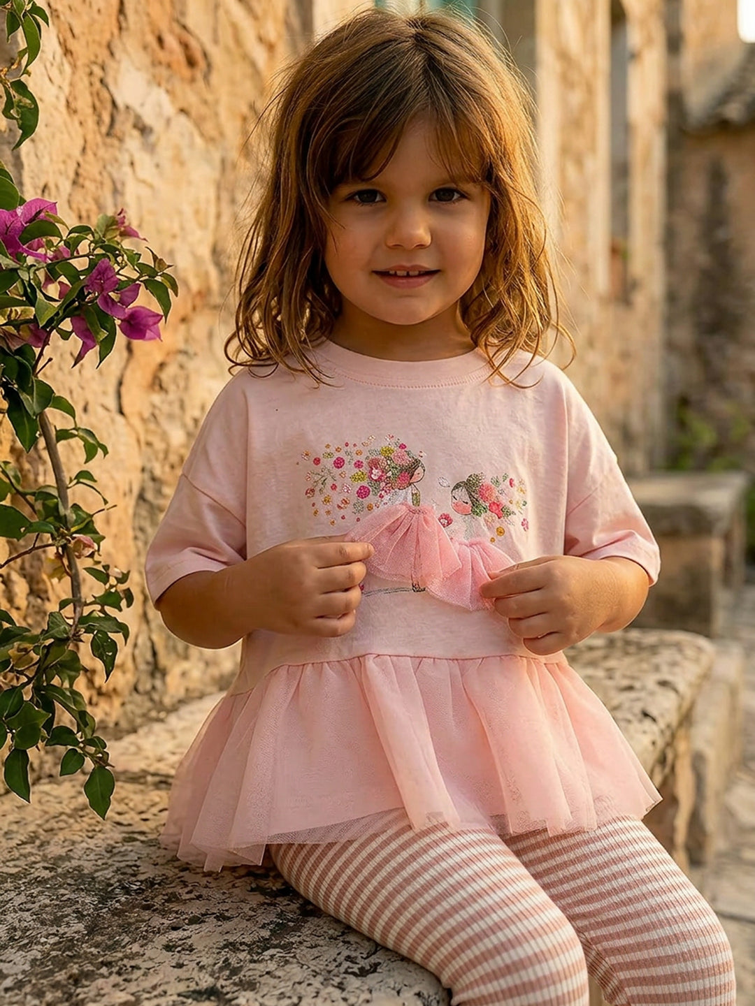 Garden Fairy Tee – Pink