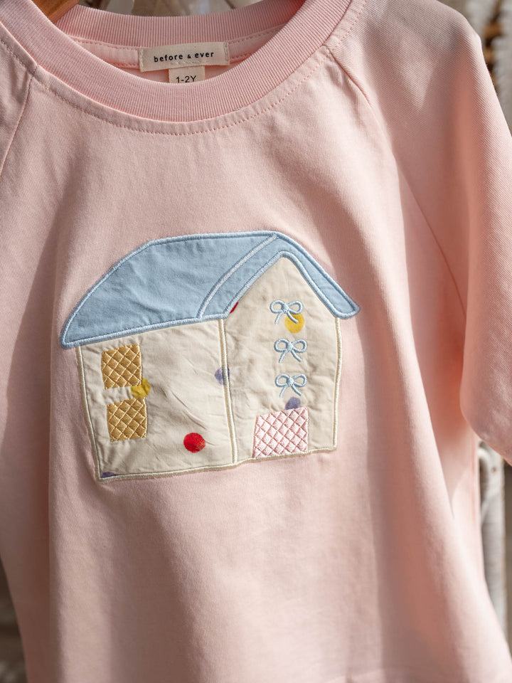 Tiny Home Tee – Peachy Pink