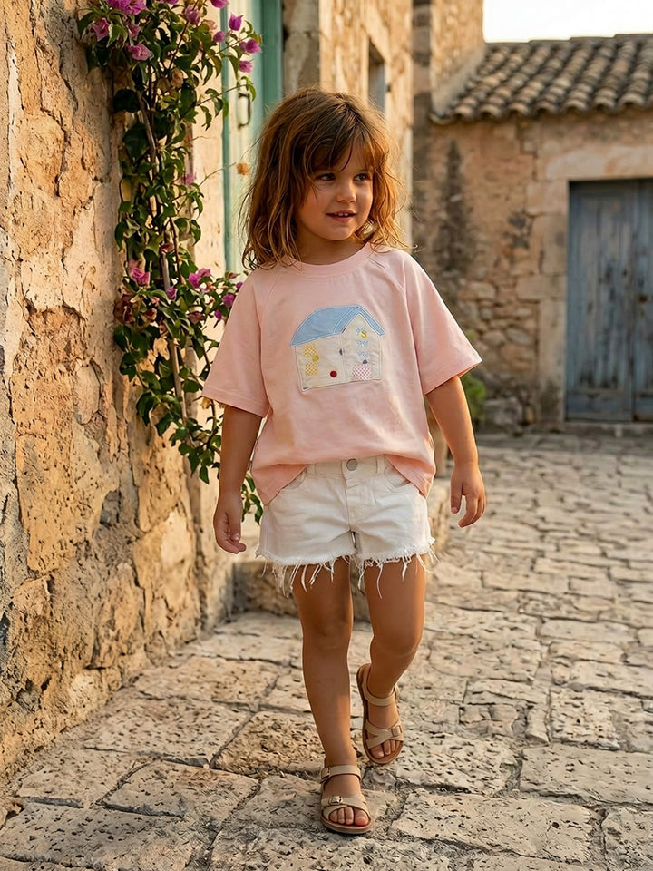 Tiny Home Tee – Peachy Pink