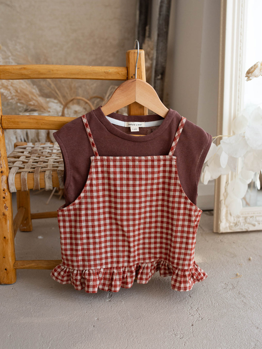 Maple Picnic Top & Jeans Set
