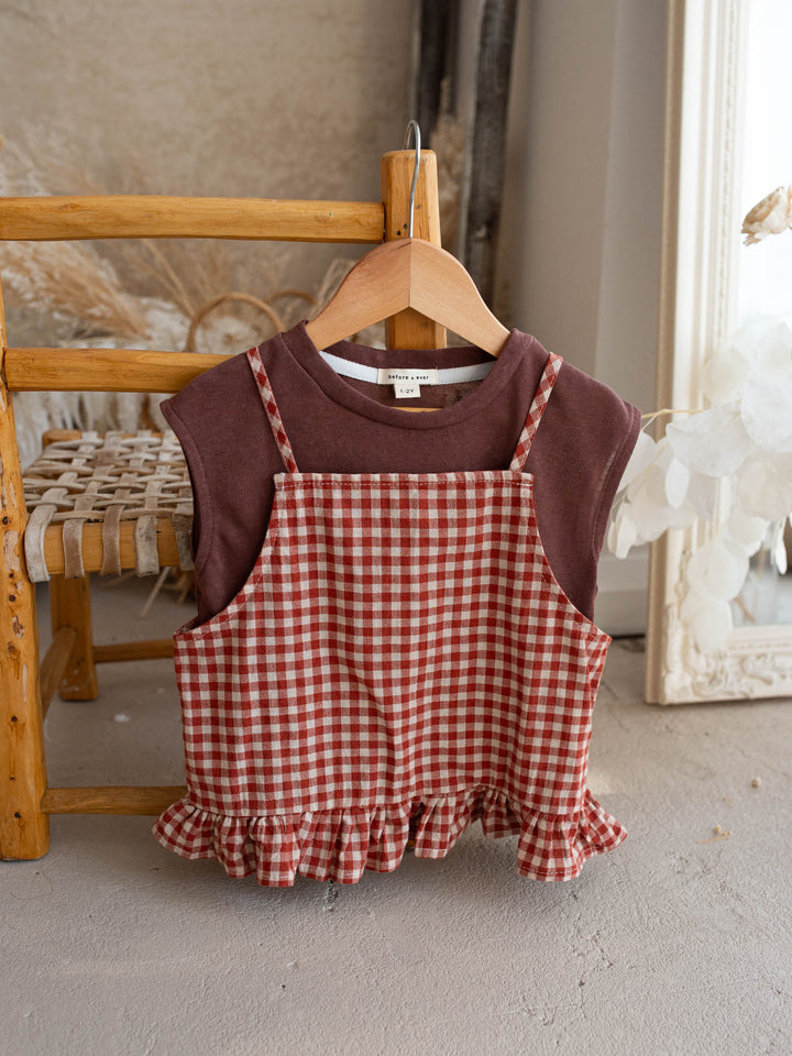 Maple Picnic Top & Jeans Set