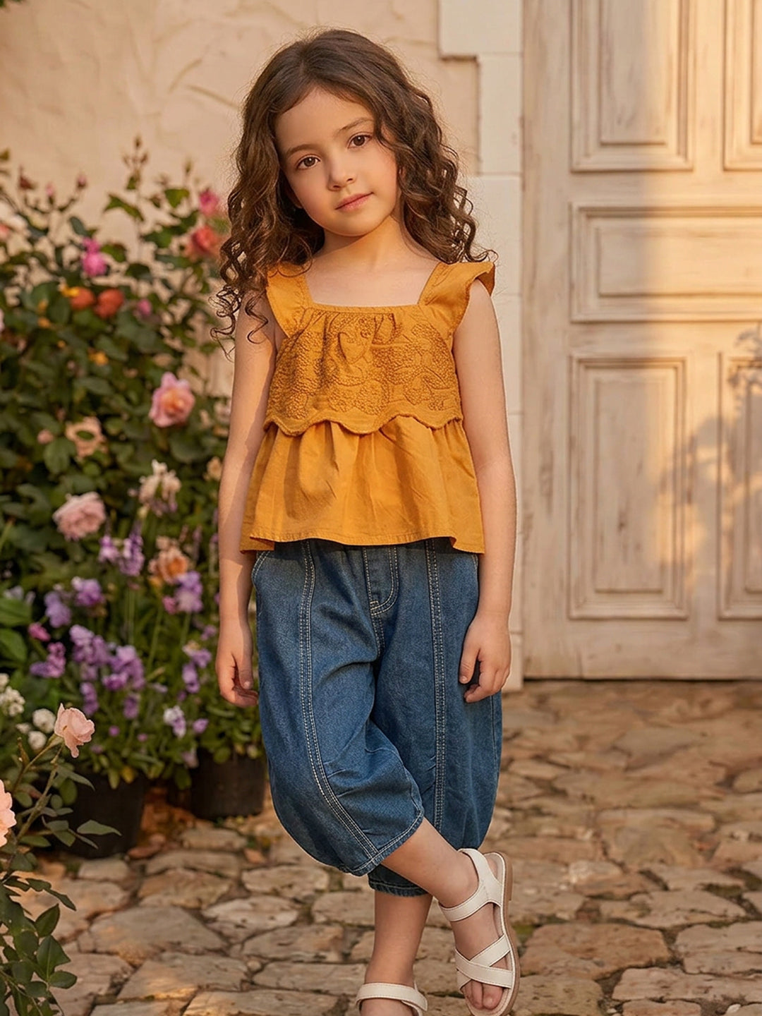 Willow Lane Top & Jeans Set