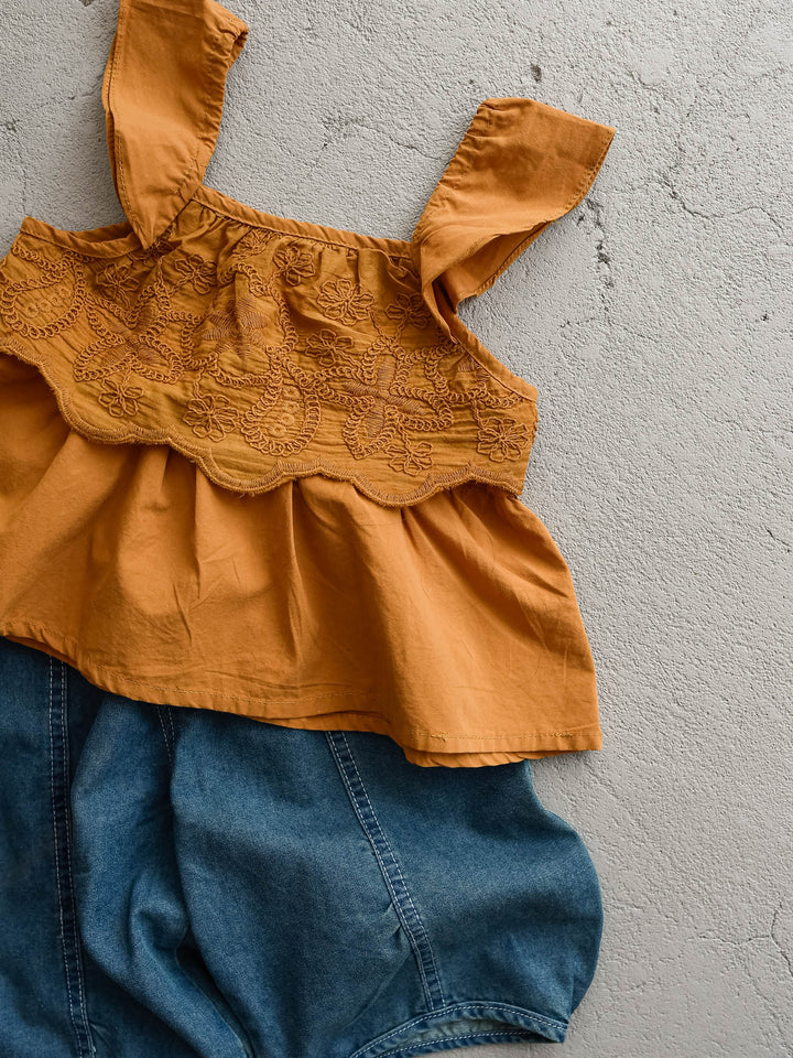 Willow Lane Top & Jeans Set