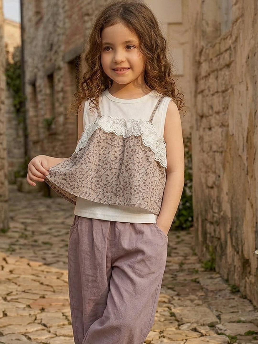 Secret Garden Top & Pants Set
