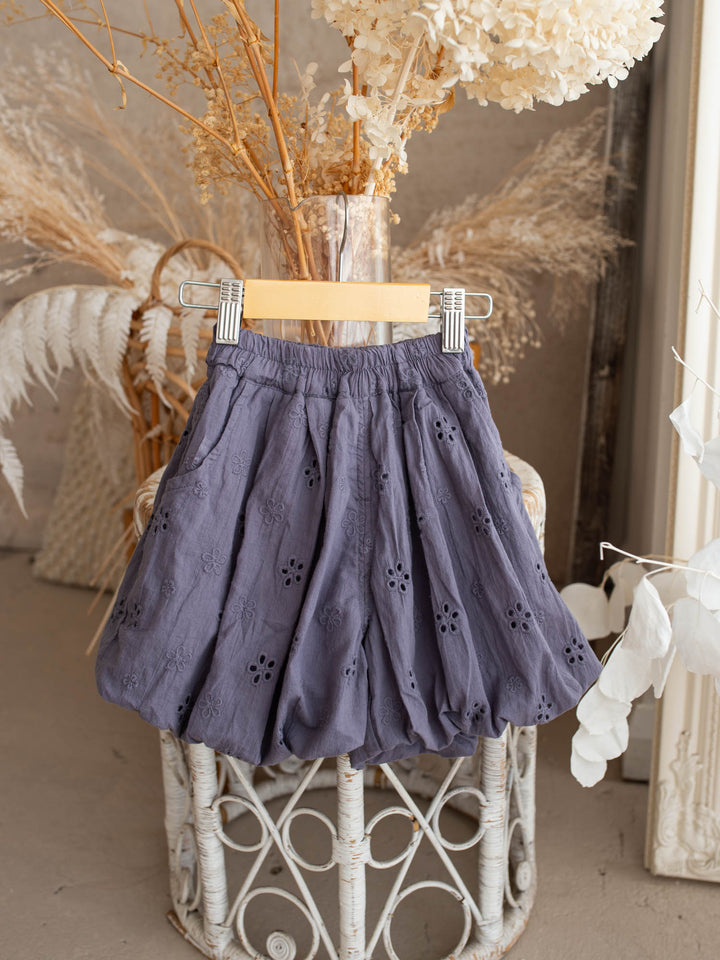 Sadie Bubble Shorts - Storm