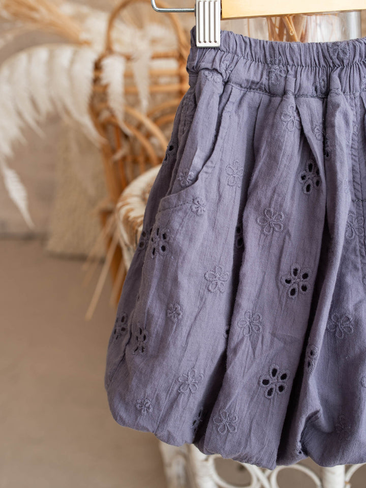 Sadie Bubble Shorts - Storm