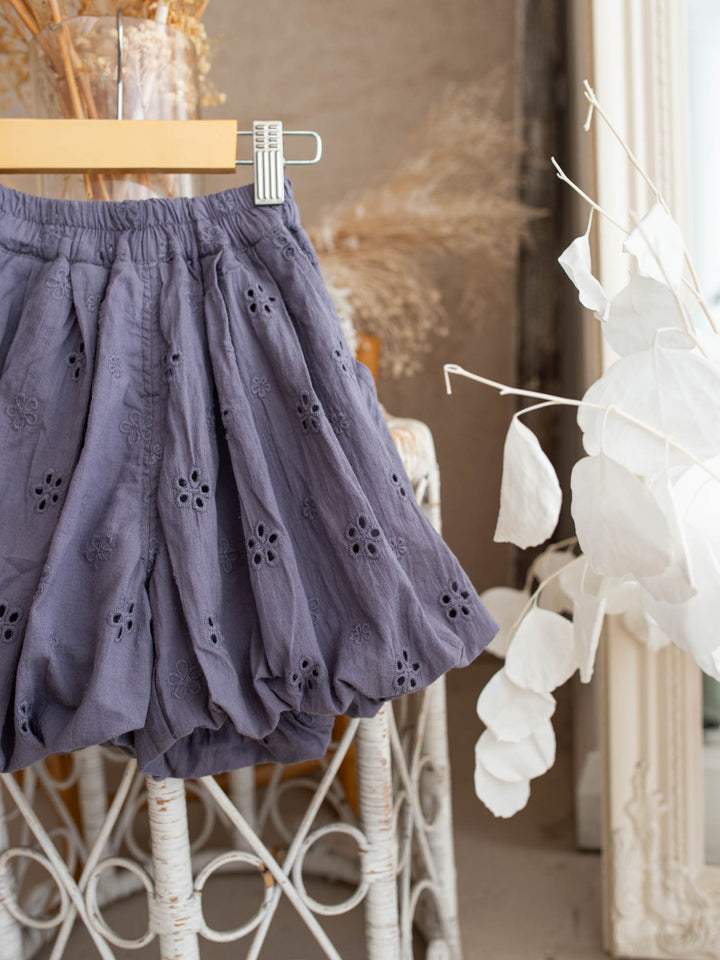 Sadie Bubble Shorts - Storm