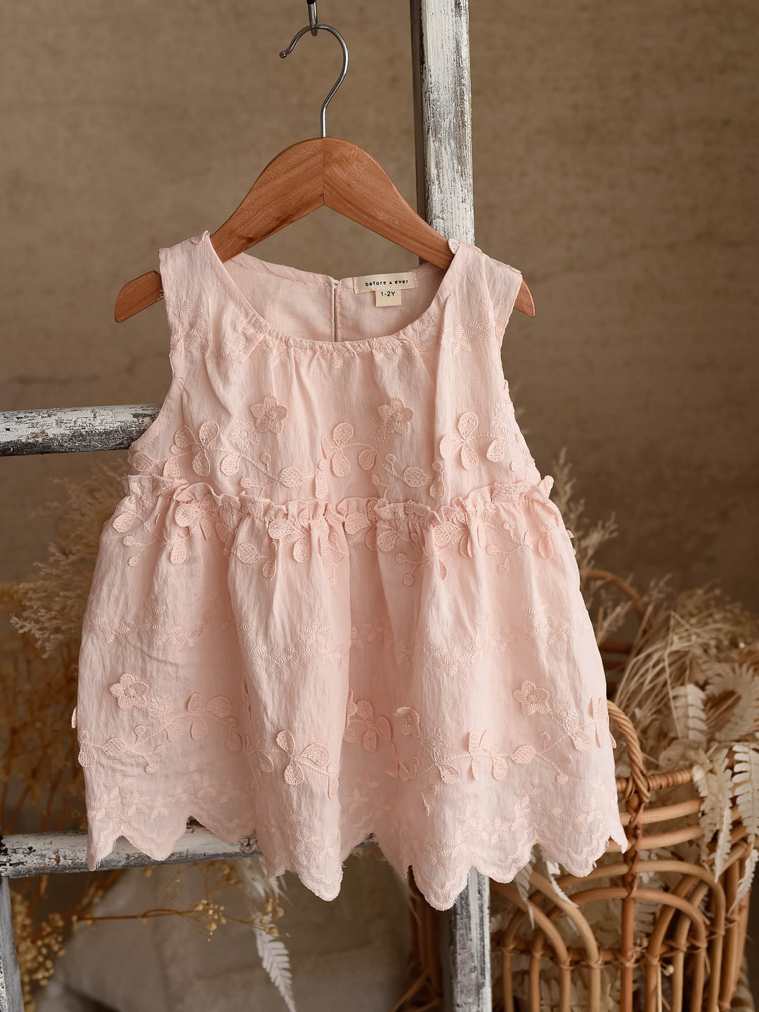 Elsie Lu Top – Soft Pink