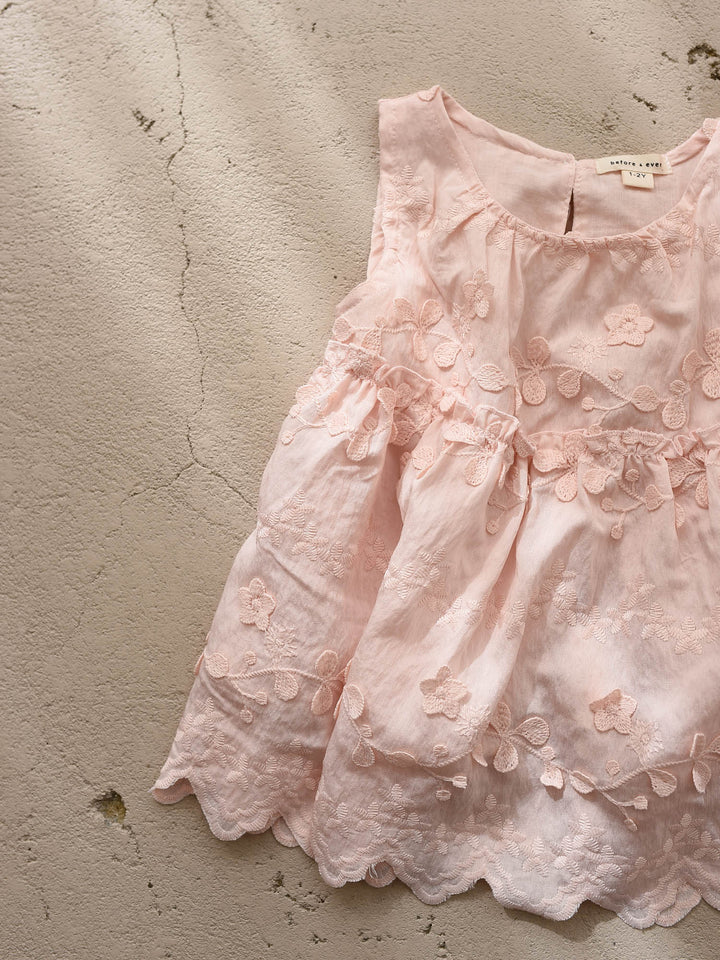 Elsie Lu Top – Soft Pink