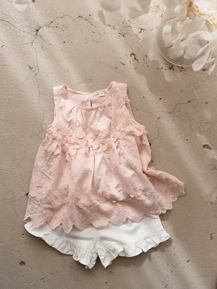 Elsie Lu Top – Soft Pink