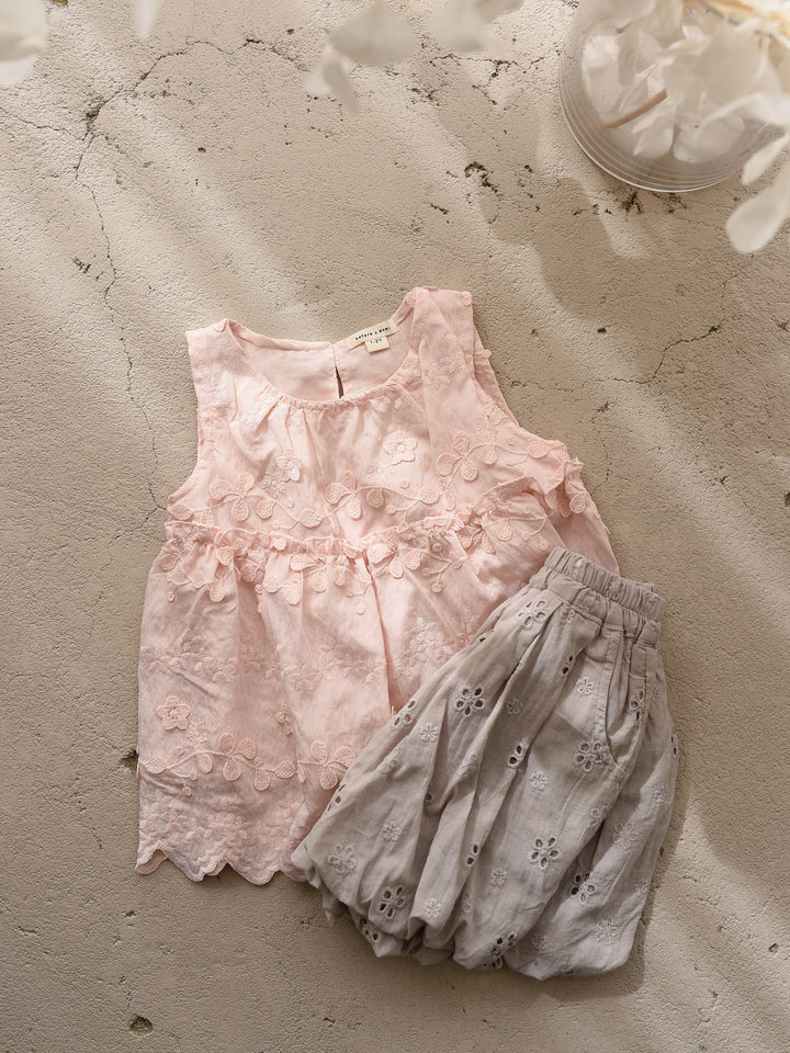 Elsie Lu Top – Soft Pink