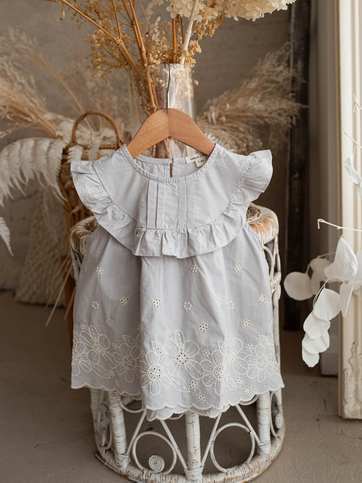 Livy Ann Top - Soft Grey