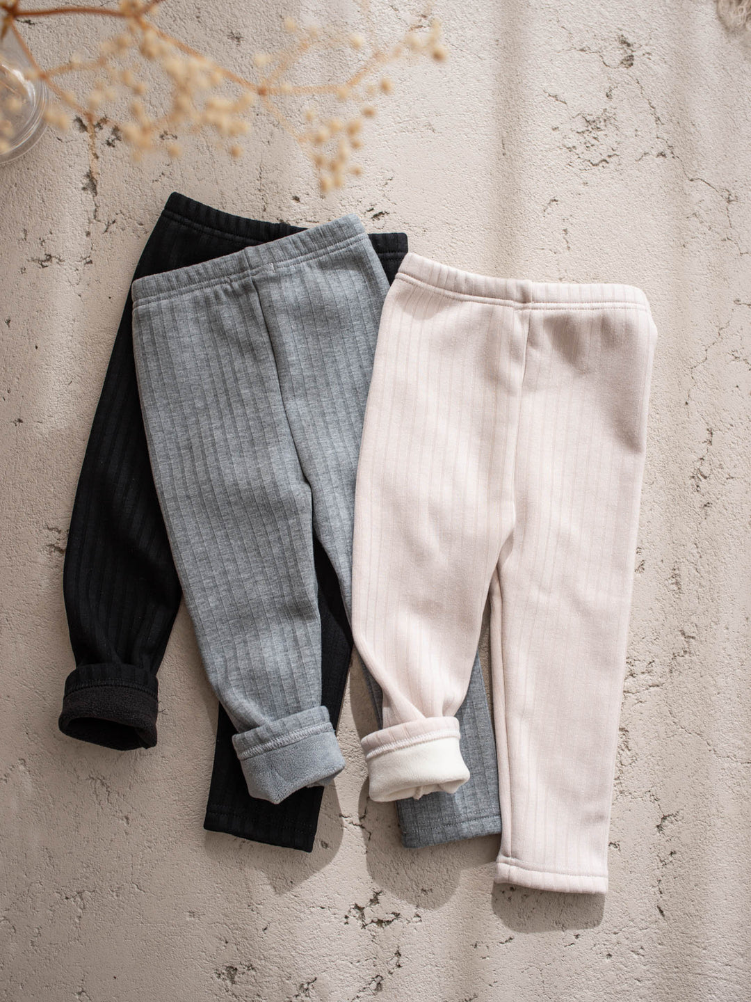 Anna Fleece-lined Leggings - Grey