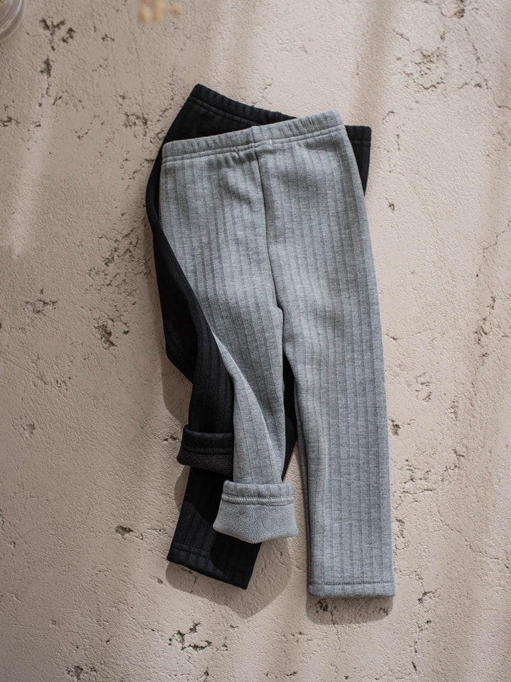 Anna Fleece-lined Leggings - Grey