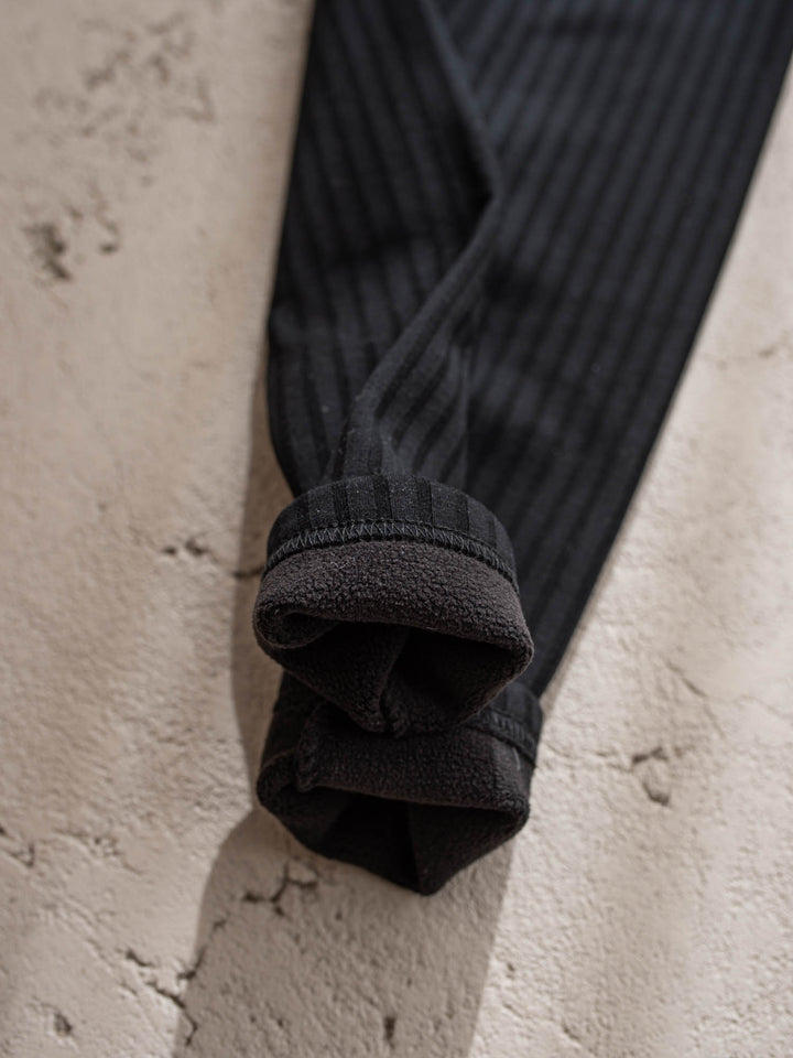 Anna Fleece-lined Leggings - Black