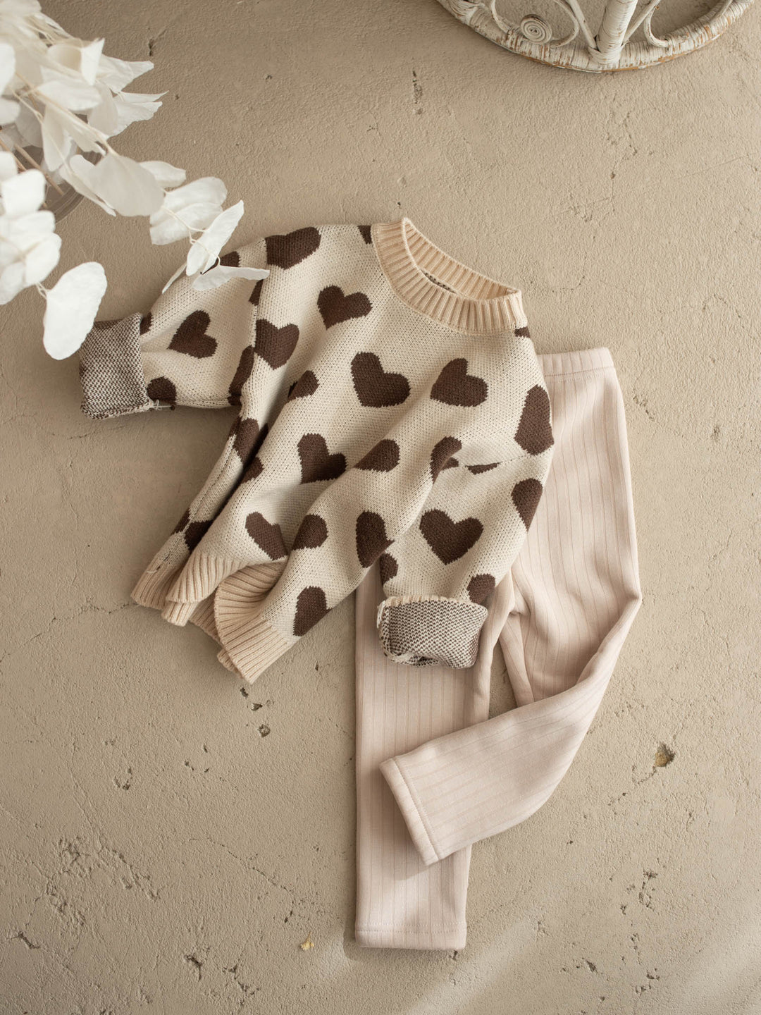 Anna Fleece-lined Leggings - Oatmeal