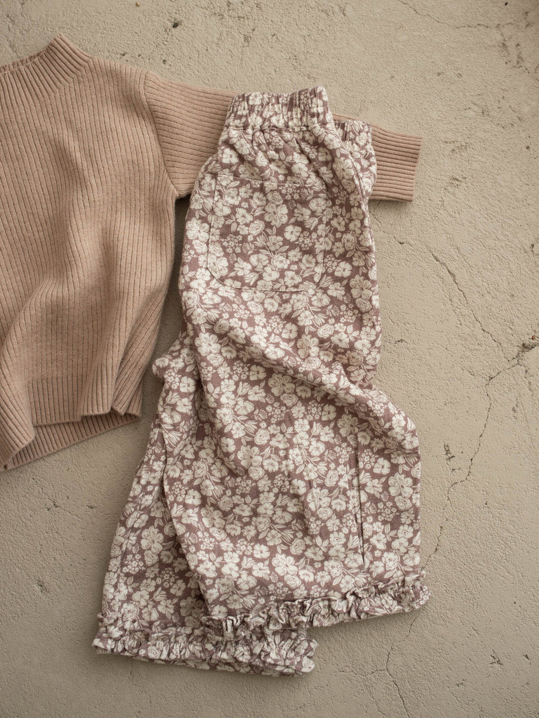 Maya Pants - Mocha Floral