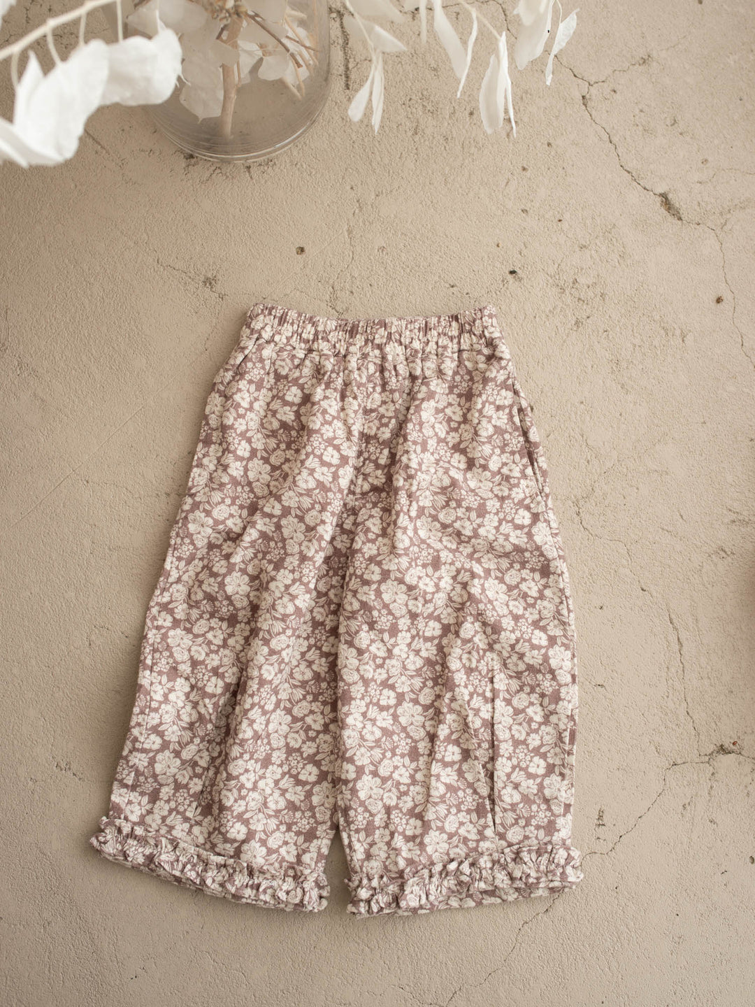 Maya Pants - Mocha Floral