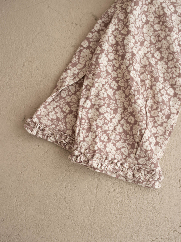 Maya Pants - Mocha Floral