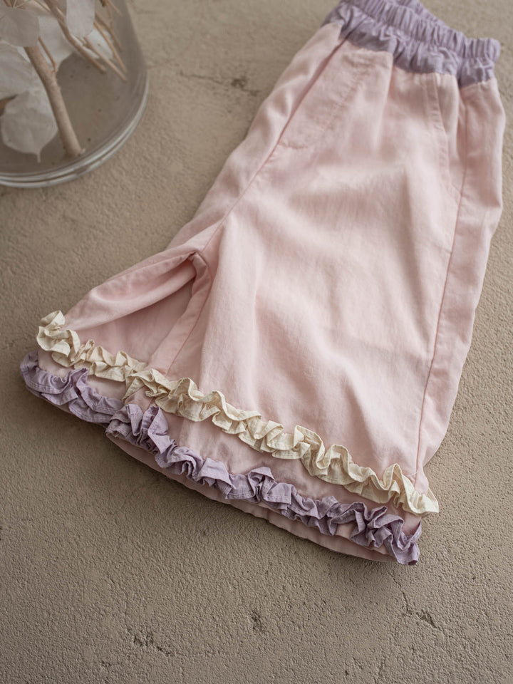 Bella Rose Cropped Pants - Soft Pink