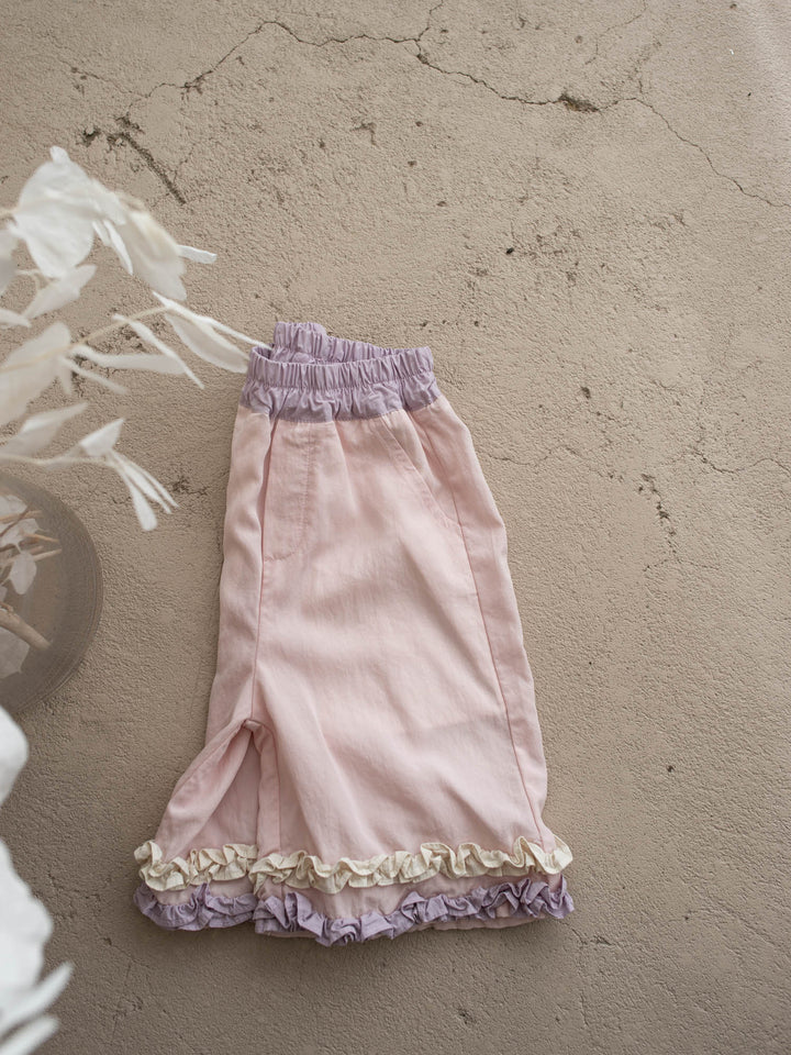 Bella Rose Cropped Pants - Soft Pink