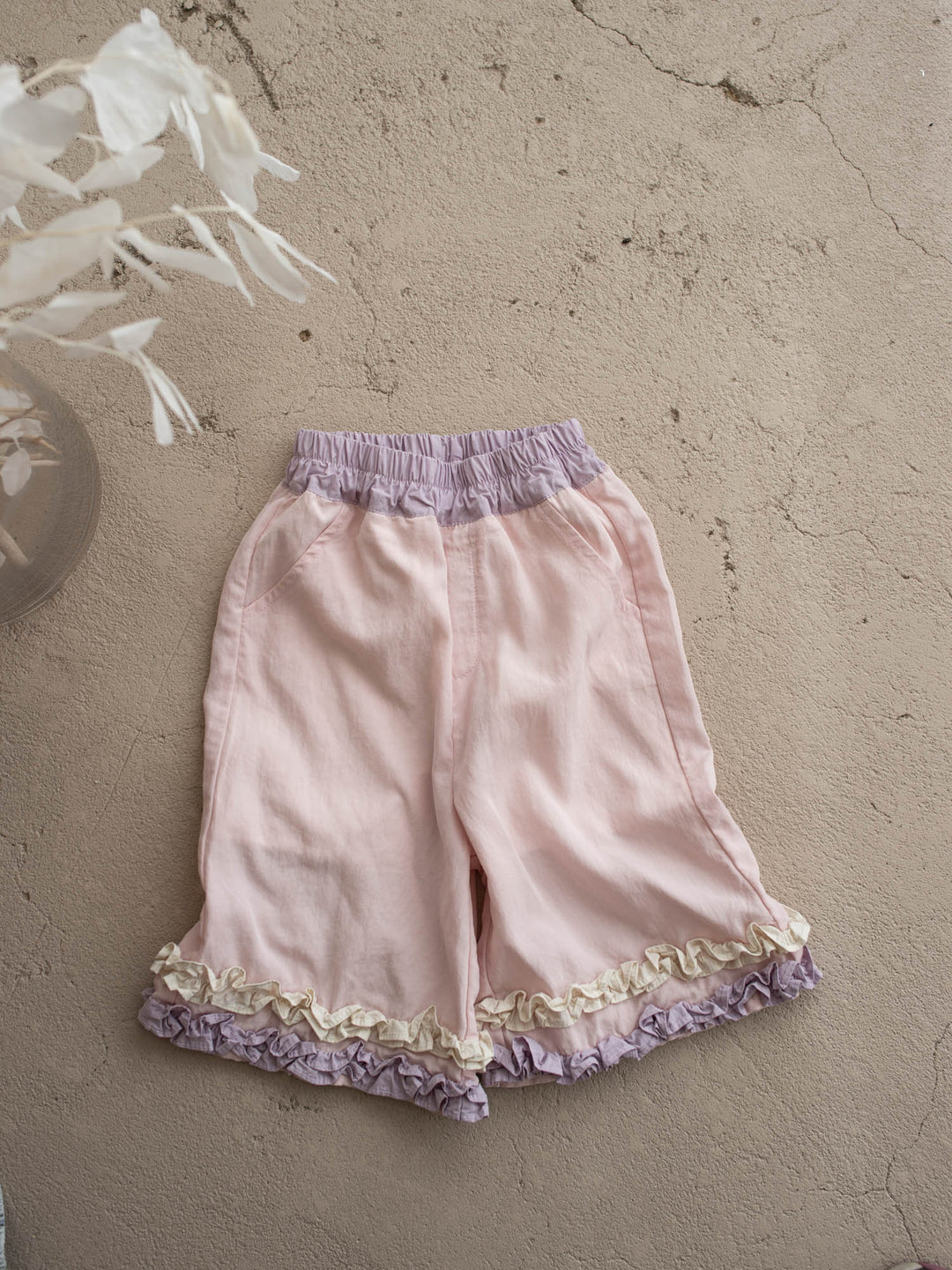 Bella Rose Cropped Pants - Soft Pink